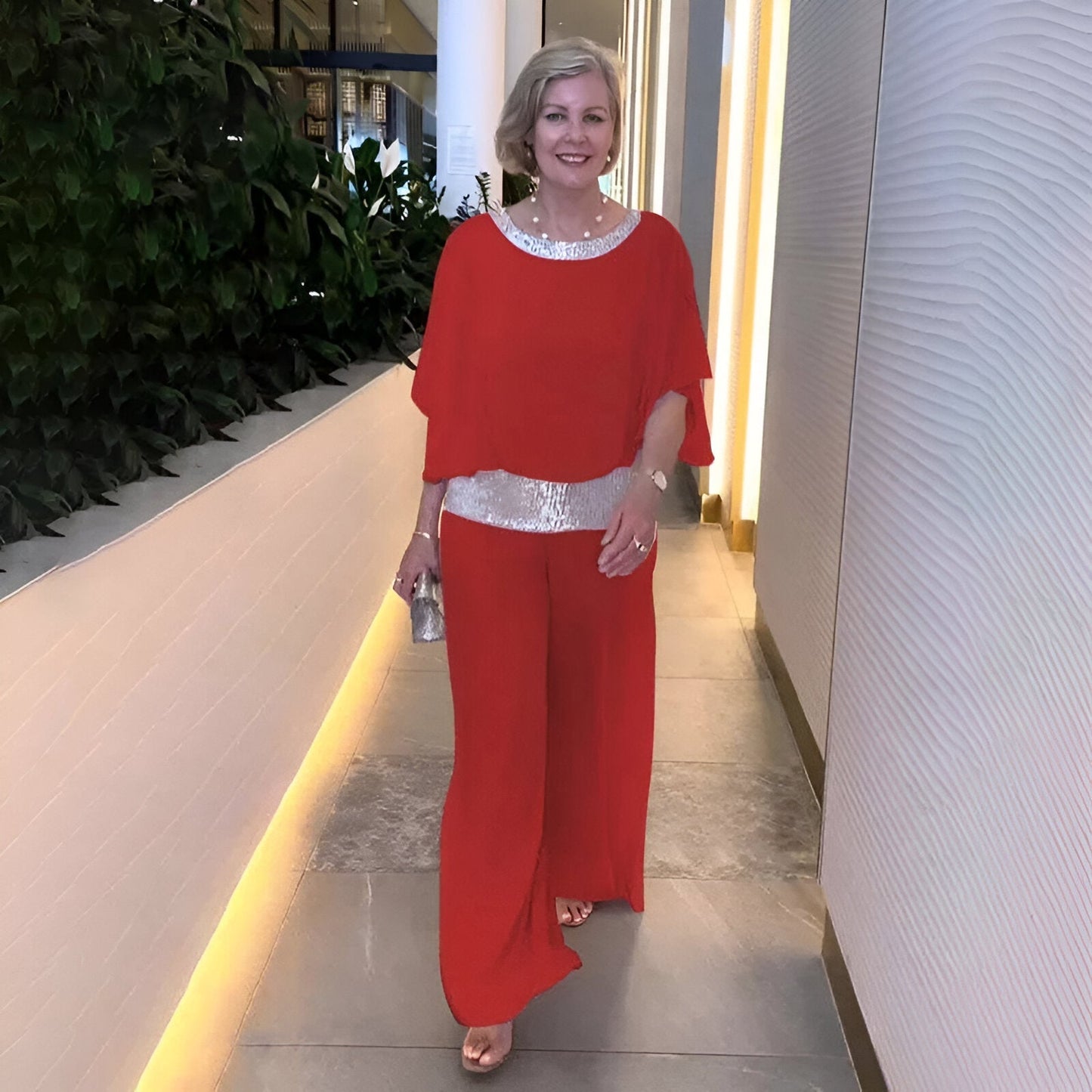 Aimely™ | Luksusowy Kostium dla Kobiet z Cekiny