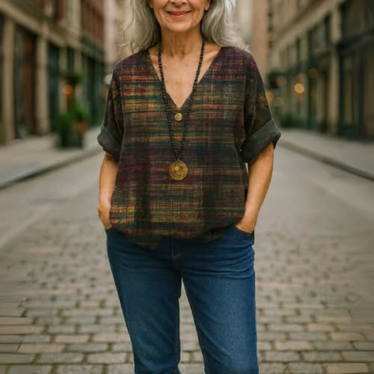 Kristina™ | Kolorowa bluzka